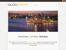 Tablet Screenshot of glocmedia.com